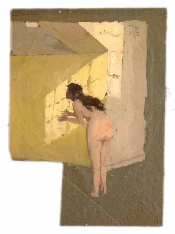 Nudo femminile nello studio - Galleria Civica d’Arte Moderna e Contemporanea, Torino